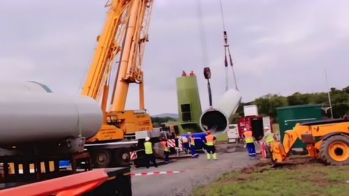 揭秘大型风力发电机的建造与安装 水务环保视角下的绿色工程